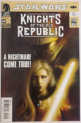Buy Star Wars Knights Of The Old Republic #40 First Print Darth Malak? Darth Revan?! • 23.67£