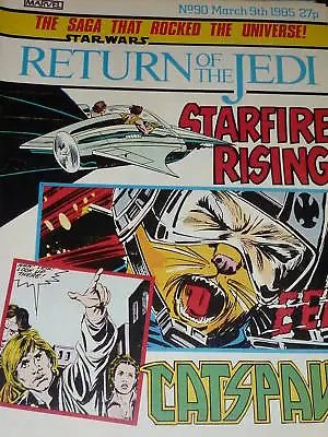 Buy Star Wars Weekly Comic - Return Of The Jedi - No 90 - Date 09/03/1985 - UK Comic • 9.99£