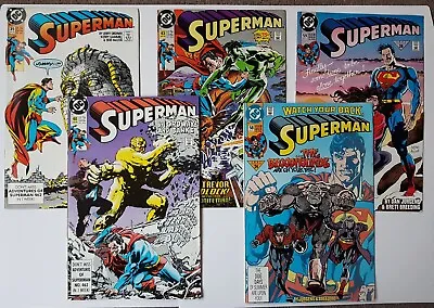 Buy DC Superman #39 Jan 1990 JIMMY OLSEN #40 #43 #58 #59 Kryptonite Man Dan Jurgens • 6.99£