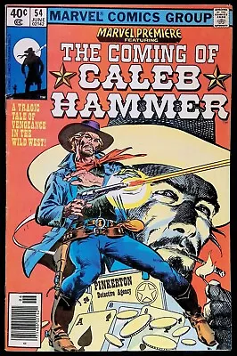 Buy Marvel Premiere #54 ~ Newsstand ~ 1st App. Caleb Hammer ~ Fn- 1980 Marvel Comics • 15.96£