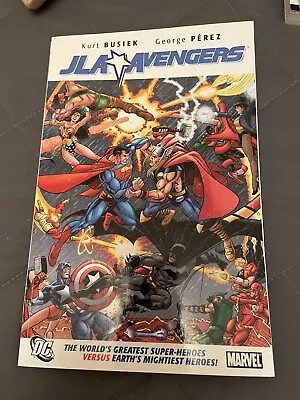 Buy JLA AVENGERS Kurt Busiek George Perez DC Comics Marvel 2008 Paperback Very Rare • 75£