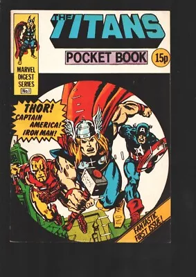 Buy Titans Pocket Book 1980-1st Issue-Jack Kirby-Reprints Tales Of Suspense Journ... • 150.11£