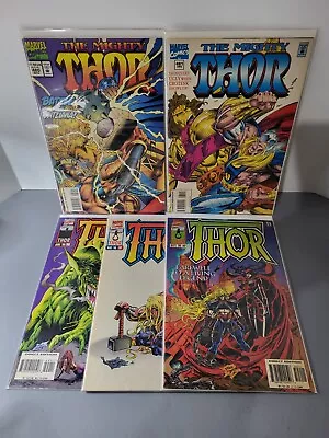 Buy Thor Vol 1 Issues 480-481-499-501-502 Marvel Comics 1996 • 26.01£