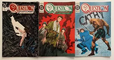 Buy The Question #31, 32 & 33 (DC 1989) FN+ To VF+ Copper Age Issues • 23.50£