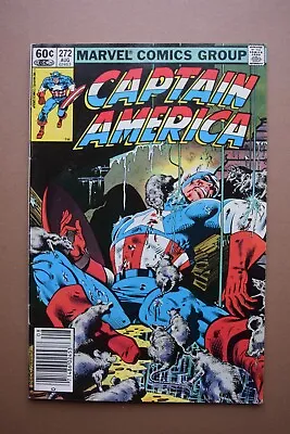 Buy 1982 Marvel Comics Captain America #272 ~ 1st Vermin Appearance ~ FN+ VF- A • 7.90£