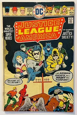 Buy JUSTICE LEAGUE OF AMERICA 124 DC Bronze Age Comic 1975 Debut Of Earth Prime • 4£