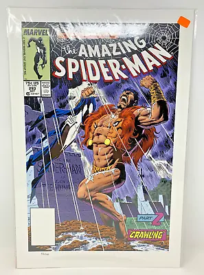 Buy Amazing Spider-Man# #293 Comic 12x18  Print Limited Ed. #26/100 W/COA Bob McLeod • 14.22£