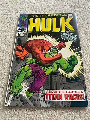 Buy Incredible Hulk  106  Fine+  6.5  Missing Link  General Ross  Betty Ross  • 35.55£