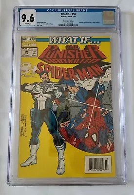 Buy What If... #58: CGC 9.6, Newsstand Variant, Marvel Comics, WHITE Pages • 59.95£