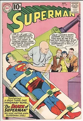 Buy SUPERMAN  149  VG/4.0  -  8th Appearance Legion Of Superheros. • 82.34£