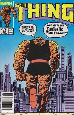 Buy Thing, The #23 (Newsstand) FN; Marvel | Fantastic Four Spin-Off - We Combine Shi • 3.17£