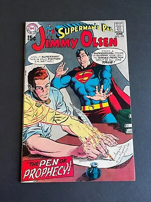 Buy Superman's Pal Jimmy Olsen #129 - The Pen Of Prophecy (DC, 1970) VF+/NM • 16.41£