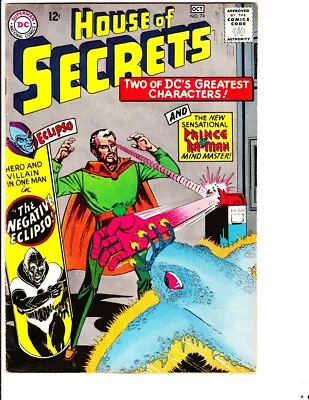 Buy House Of Secrets 74 (1965): FREE To Combine- In Very Good/Fine Condition • 10.45£
