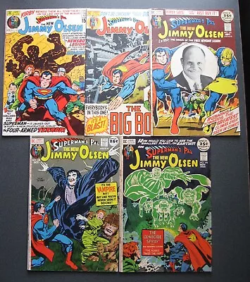 Buy SUPERMAN'S PAL JIMMY OLSEN Lot Of 5 Comics 137 138 141 142 143 DC 1971 Low-Mid • 39.98£