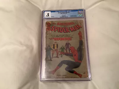 Buy The Amazing Spider-Man # 10 Volume 1  CGC 0.5 Comic • 249£