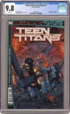 Buy Future State Teen Titans 1A Sandoval CGC 9.8 2021 3985029017 • 139.41£