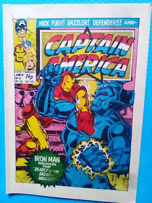 Buy Captain America #16 - Marvel Comics UK -1981 - Weekly - VERY FINE - FIRST PRINT • 3.99£