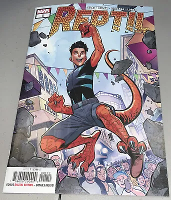 Buy Reptil #1 Marvel 1st App Appearance Eva Megalith Julian (2021) 1st Print • 10.39£