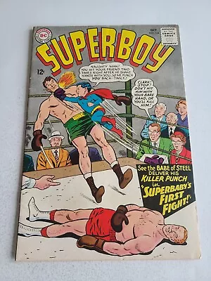 Buy SUPERBOY #124,  DC 1965 Comic Book, VG- 5.5 • 11.83£