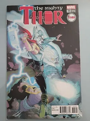 Buy Mighty Thor #705 (2018) Marvel Comics Stanley Artgerm Lau Variant Cover • 6.16£