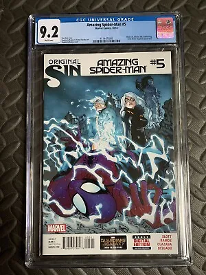 Buy Amazing Spider-Man #5  2nd Appearance Of Silk CGC 9.2 4114473009 • 50£