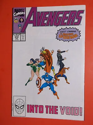 Buy The Avengers # 314 - Vf 8.0 - Spider-man App - Sersi Joins The Avengers - 1990 • 5.49£