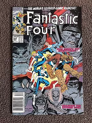 Buy FANTASTIC FOUR #347 (Marvel, 1990) Art Adams ~ 1st New Team ~ Newsstand • 11.95£
