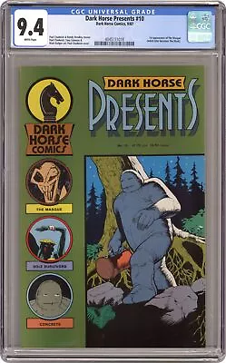 Buy Dark Horse Presents #10 CGC 9.4 1987 4045111018 • 150.22£