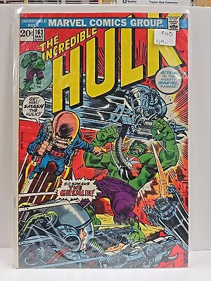 Buy The Incredible Hulk #163 (1973) High Grade NM • 31.98£