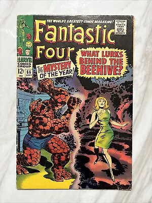 Buy Fantastic Four #66 (1967) VG/FN Origin Of Him Warlock Stan Lee & Jack Kirby Art • 31.58£