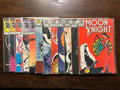 Buy Marvel Comics Moon Knight 1983-84 #24-27, #31-38 Lot 12. Key Issues Rare. B&B • 62.29£