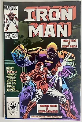 Buy Iron Man #200 Death Of Iron Monger 1985 • 6.33£