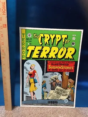 Buy Crypt Of Terror EC Comics #17 Werewolf Johnny Craig Poster Print Cover  • 18.97£
