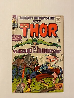 Buy Journey Into Mystery #115 Fn/vf 7.0 2nd App Of The Absorbing Man Jack Kirby Art • 277.55£