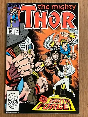 Buy The Mighty Thor #395 - 1st Appearance Earth Force - (Marvel Sep. 1988) • 4.82£