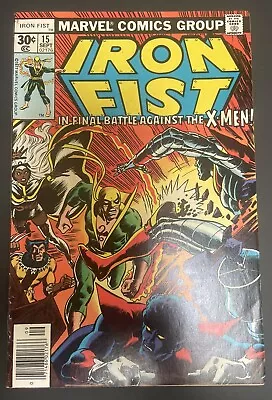 Buy Iron Fist 15, First Appearance Of The BushMaster! Appearance By The X-Men, 7.0. • 11.06£