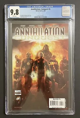 Buy Annihilation: Conquest # 6 - 1st New Guardians Of The Galaxy Team  - CGC 9.8 • 141.52£