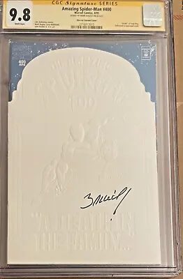 Buy Amazing Spider-Man #400 White Die-Cut CGC SS 9.8 SIGNED Bagley Marvel Variant • 316.11£