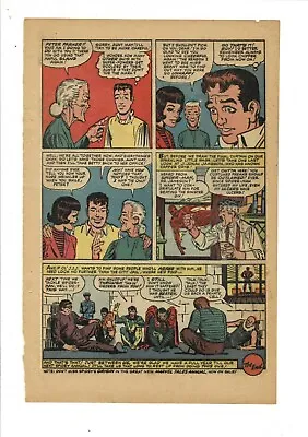 Buy 1964 Amazing Spider-Man Annual #1, Marvel, Single Story Page, Page 21 Only • 17.04£