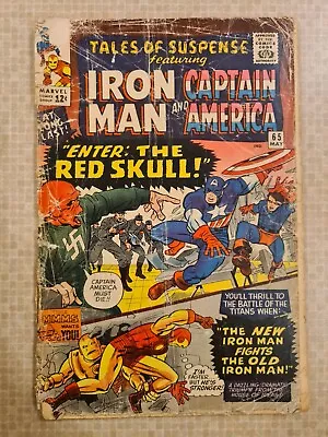 Buy Tales Of Suspense #65 Iron Man And Captain America - 1965 • 9.99£