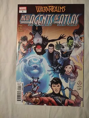 Buy War Of The Realms New Agents Of Atlas #1 Luna Snow 1st Print Marvel 2019 NM/M 🔥 • 23.74£