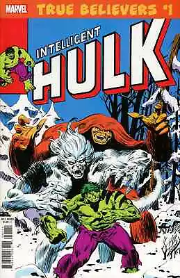 Buy True Believers Incredible Intelligent Hulk 1 Reprints 272 Immortal • 3.95£