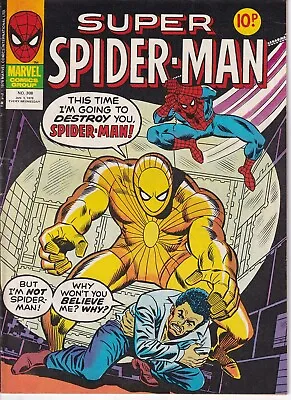 Buy Marvel UK Super Spider-Man, #308, 1979, Avengers, Thor, Captain America • 3£
