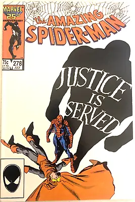 Buy Amazing Spider-man # 278. 1st Series. July 1986. Mike Harris-cover. Vfn+ 8.5 • 11.99£