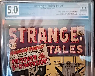 Buy Strange Tales 103 🔥 Graded By Pgx 5.0 🔥 • 270.94£