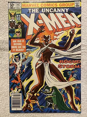 Buy Uncanny X-Men 148, VF- 7.5, Marvel 1981, Newsstand! Rogue, Storm, Dr Doom • 16.58£