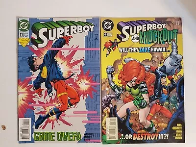 Buy Vintage DC Comics Superboy Jan 95 & Jan 96  • 8.99£
