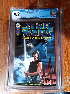 Buy Cgc 9.8 Graded Star Wars Heir To The Empire #1 Comic Dark Horse + Issues 2-6 • 949.99£