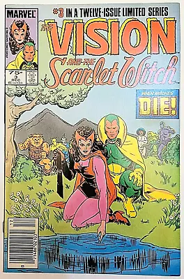 Buy The VISION & The Scarlet Witch #3 (1985) Wandavision! Agatha Harkness! Salem 7!! • 6.04£