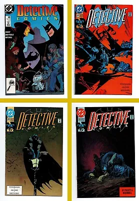 Buy 4X Detective Comics #609, #631, #632 & #634, DC Comics,  Job Lot,  1989/91 • 11.99£